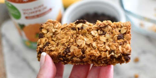 Pumpkin Chocolate Chip Granola Bars Recipe