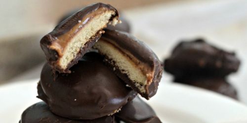3 Ingredient Tagalongs (No Bake Cookies)