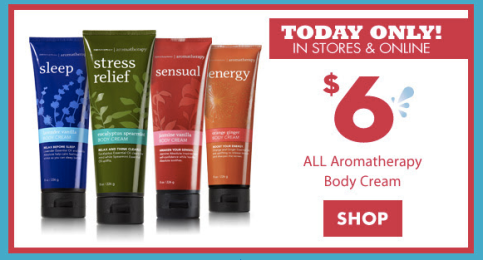 Bath & Body Works Aromatherapy Body Cream