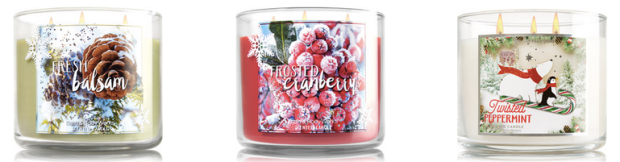 Bath &amp; Body Works: 3-Wick Candles