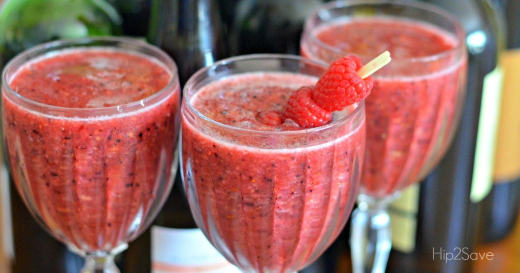 frozen wine smoothie
