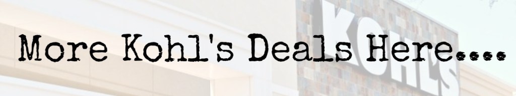 Kohl's Deals
