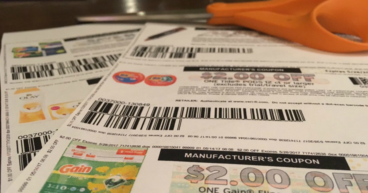 p & g makes it tougher to redeem printable coupons &ndash; coupons and scissors