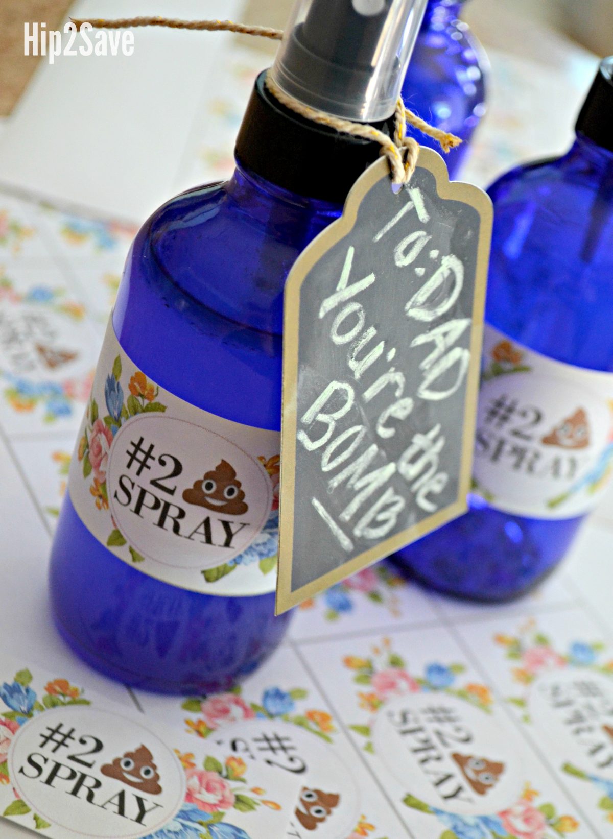 diy fathers day poop spray