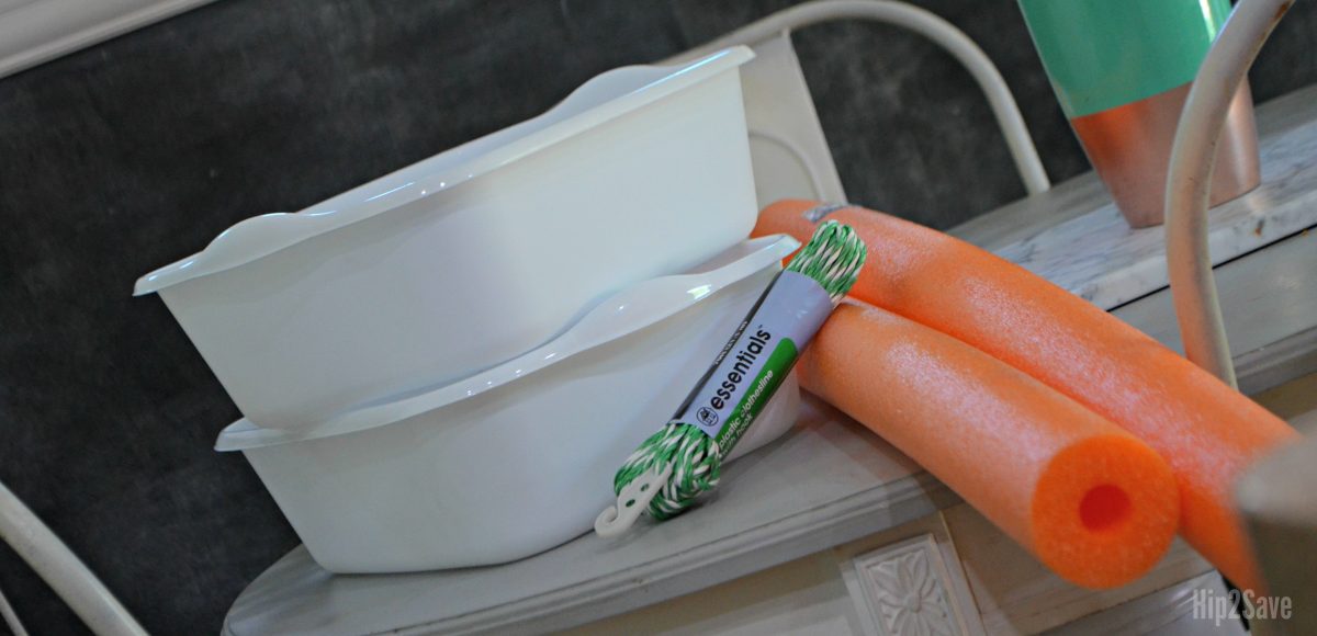 items needed to make the floating coolers