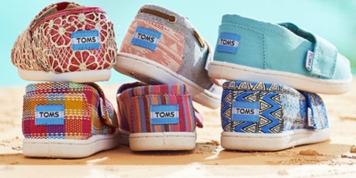 Last Chance! Up to 75% Off TOMS Shoes – Styles from $9.80