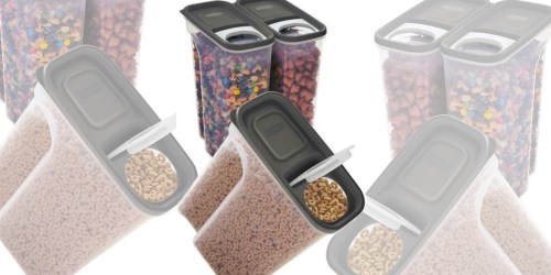 Costco: Rubbermaid Cereal Keepers 3-Pack Only $8.99 Shipped (Just $3 Each)