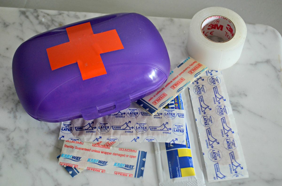 Dollar Tree Back to School hacks &ndash; mini first aid kits