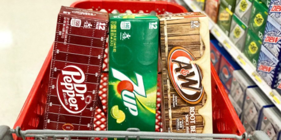 Soda 12-Packs Only $4.75 Shipped on Amazon (7UP, A&W, Dr Pepper, Sunkist, & More)