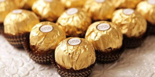 Ferrero Rocher Hazelnut Chocolates 48-Count Box Only $8.99 (Ships w/ $25 Amazon Order)
