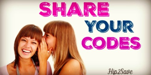Share, Request, & Trade YOUR Gift Cards, Coupons & Promo Codes (3/7/18)
