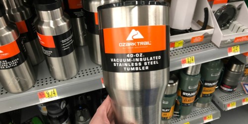 Walmart.com: Ozark Trail 40 Oz Vacuum Insulated Tumbler Only $6.02 (Better Than YETI?!)