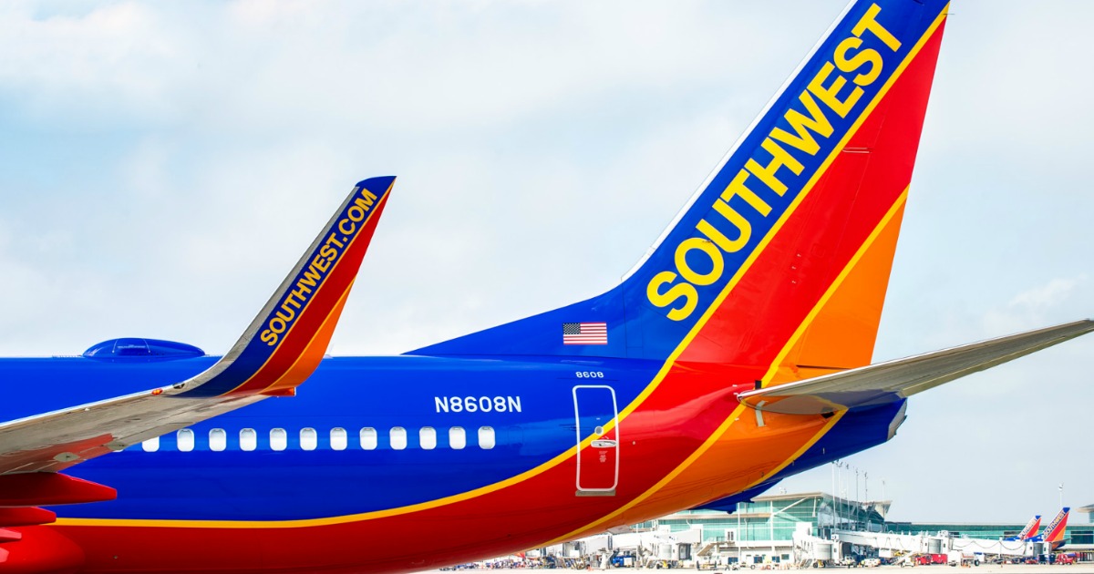 Stores, restaurants, hotels, and other places that offer senior discounts &ndash; southwest airlines plane