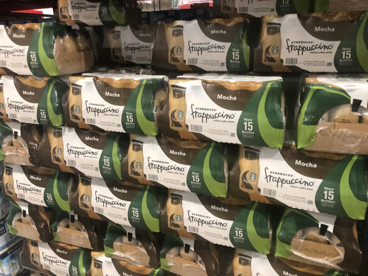 save on back-school snacks, ziploc, and charmin, at costco &ndash; starbucks bottled drinks
