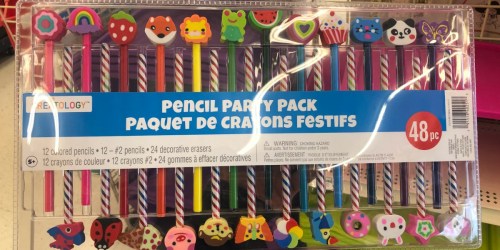 Pencil Party Pack ONLY $2 at Michaels (Fun Teal Pumpkin Project Treat) + More