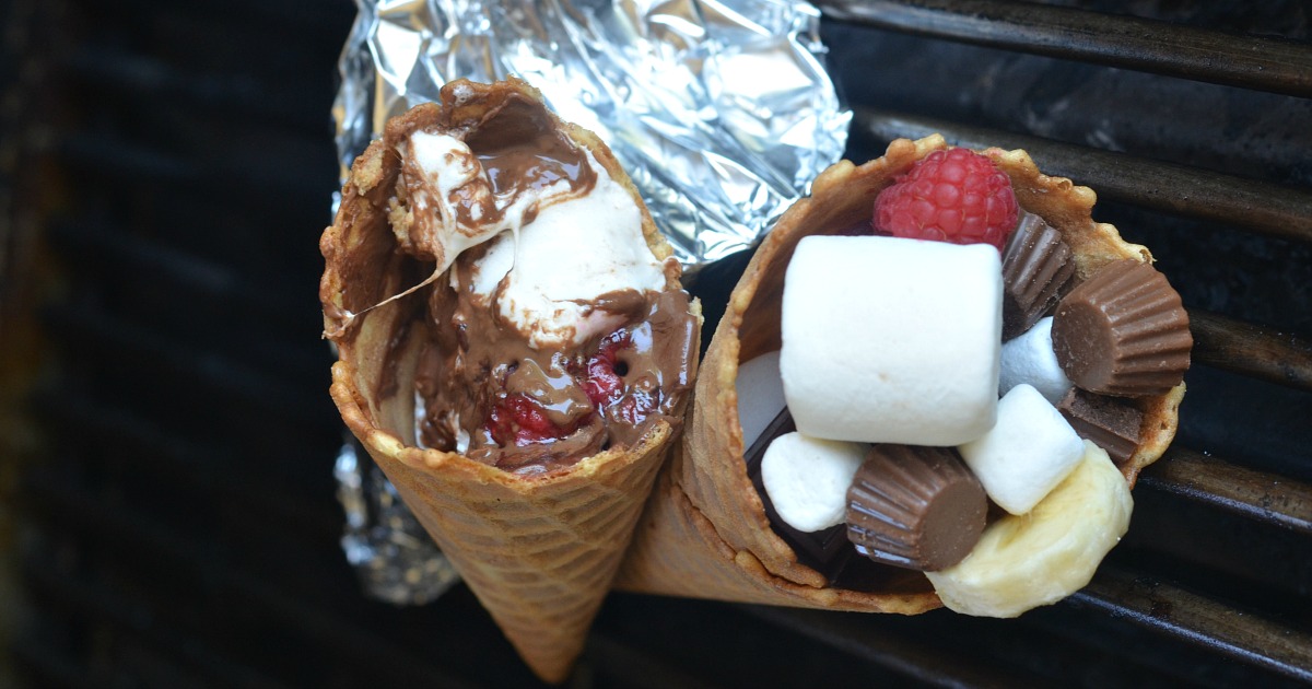 Hip2Save's Top 10 Recipe & DIY Posts of All Time &ndash;&ndash; S'mores cones