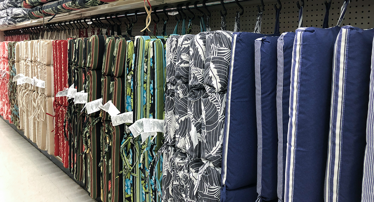 budget patio finds &mdash; updated chair cushions