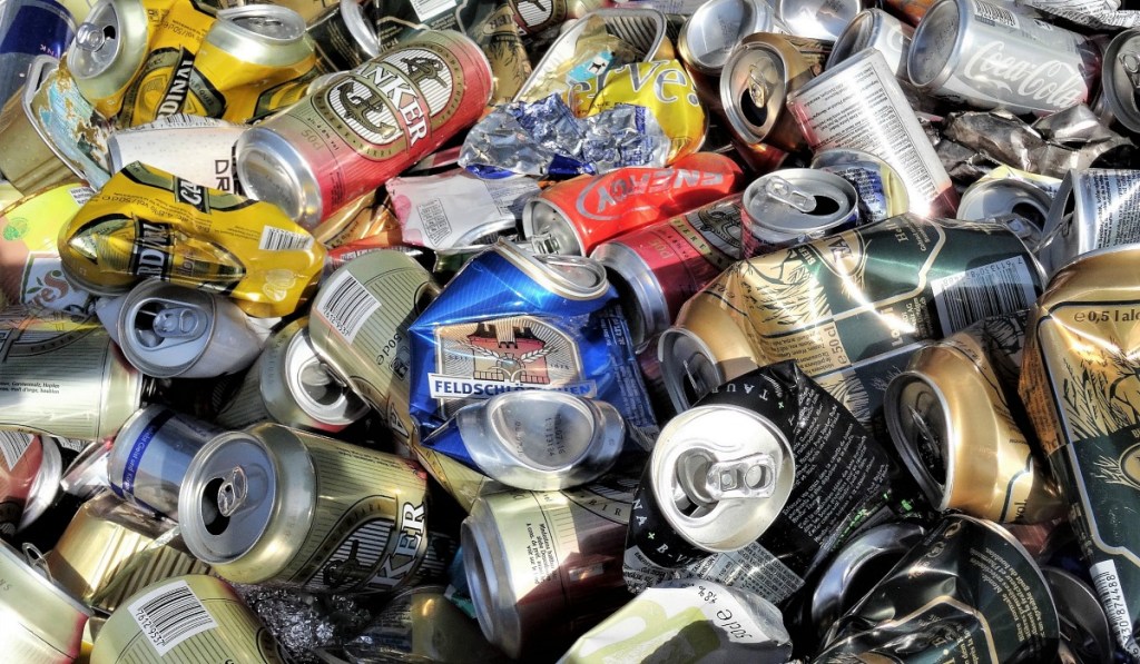how to make money recycling cans &mdash;&nbsp;crushed cans