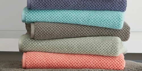 JCPenney Home Textured Bath Towels Just $3.99 Each (Regularly $14)