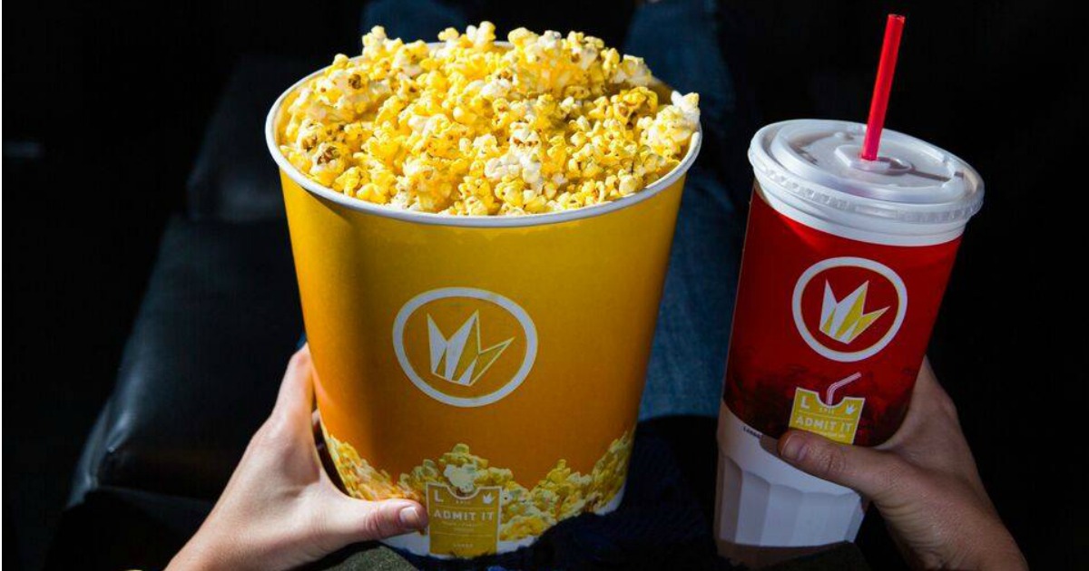 Stores, restaurants, hotels, and other places that offer senior discounts &ndash; movie theater regal popcorn and drink