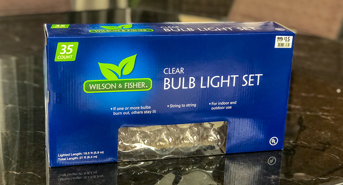 budget patio finds &mdash; outdoor clear bulb string lights