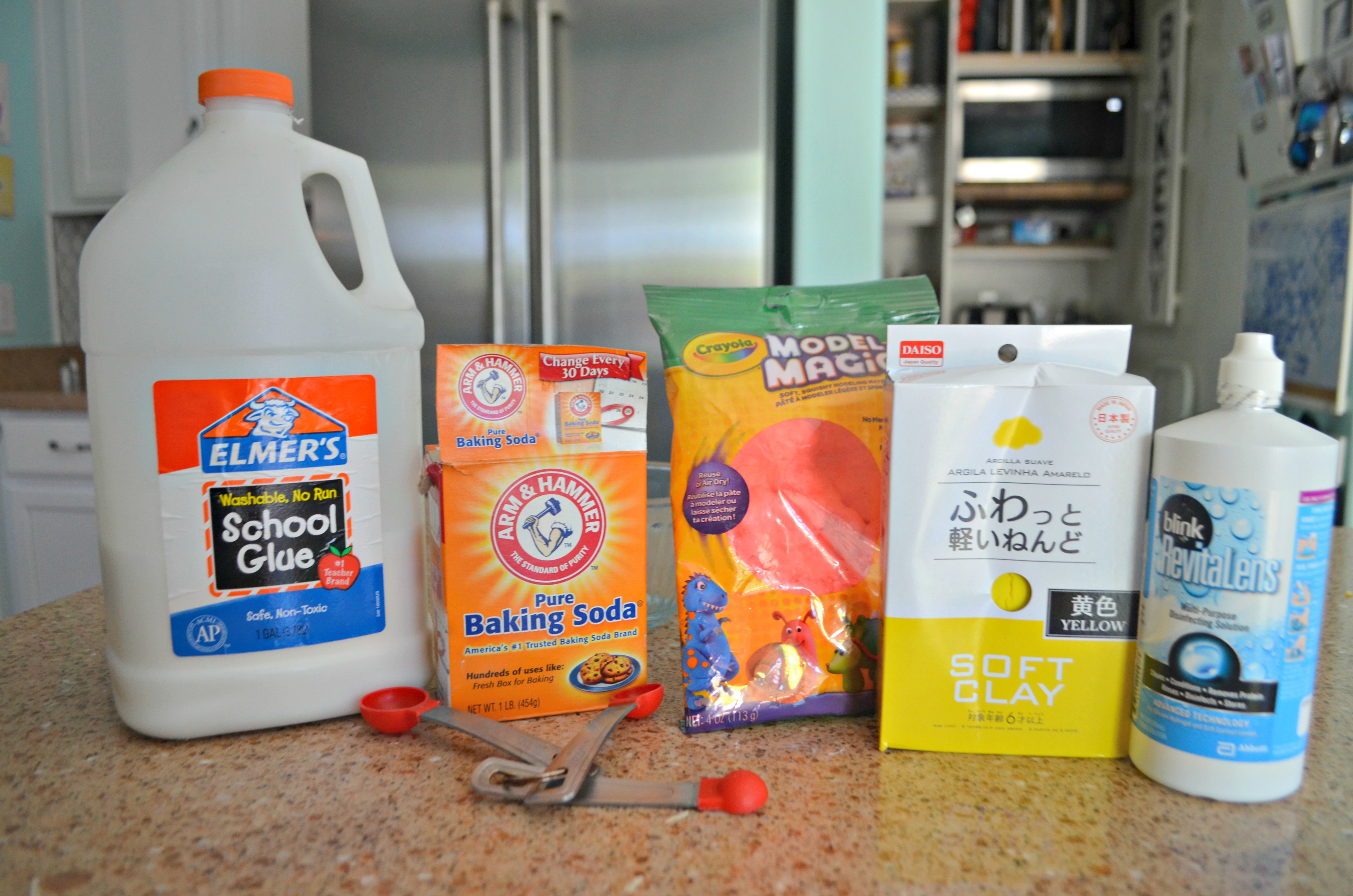 Make diy butter slime using clay &ndash; Ingredients