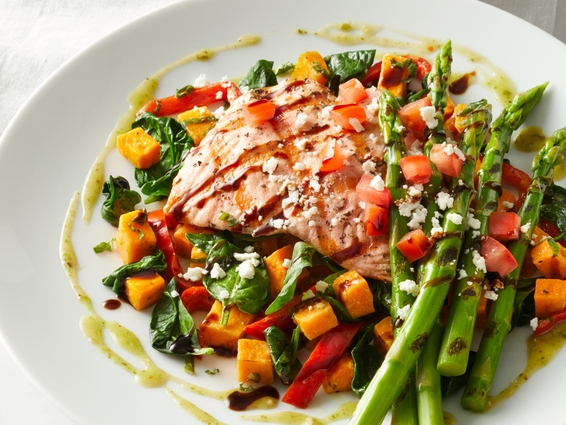 fathers day freebies meals and deals &ndash; Brio Italian grilled fish and asparagus