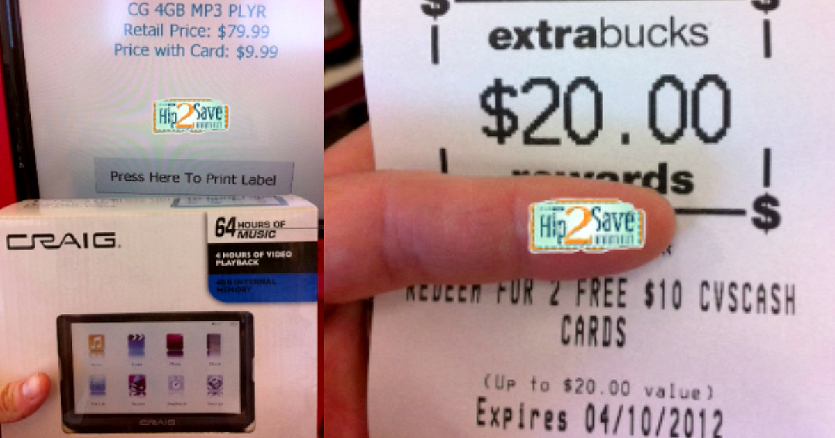 Hip2Save decade of favorite freebies and deals &ndash; CVS Craig money maker