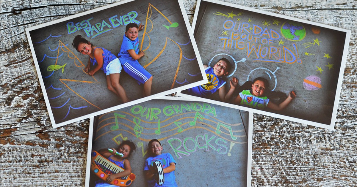 Hip2Save's Top 10 Recipe & DIY Posts of All Time &ndash;&ndash; father's day chalk art