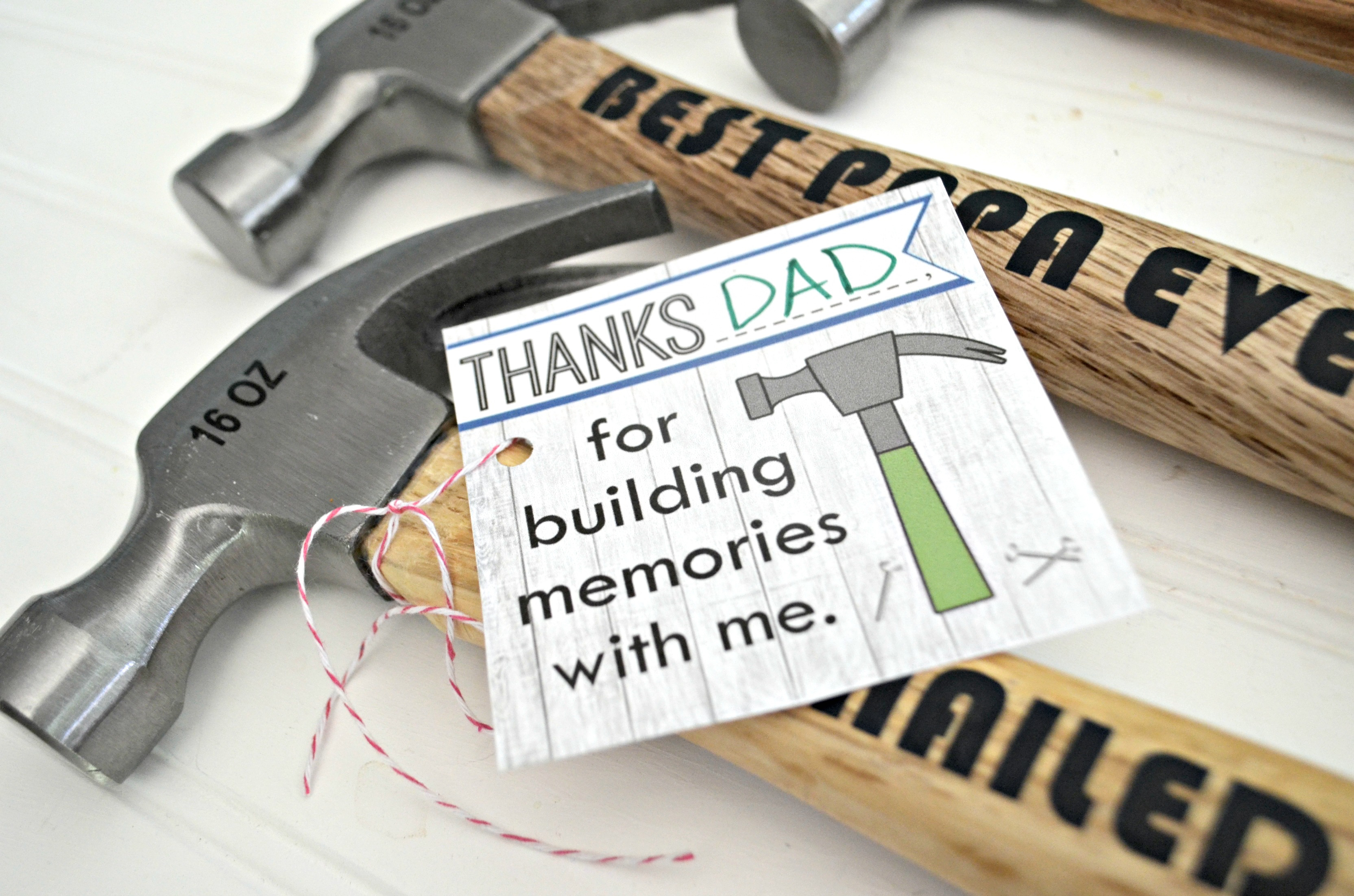 fathers day freebies meals and deals &ndash; cute Father's Day hammer craft