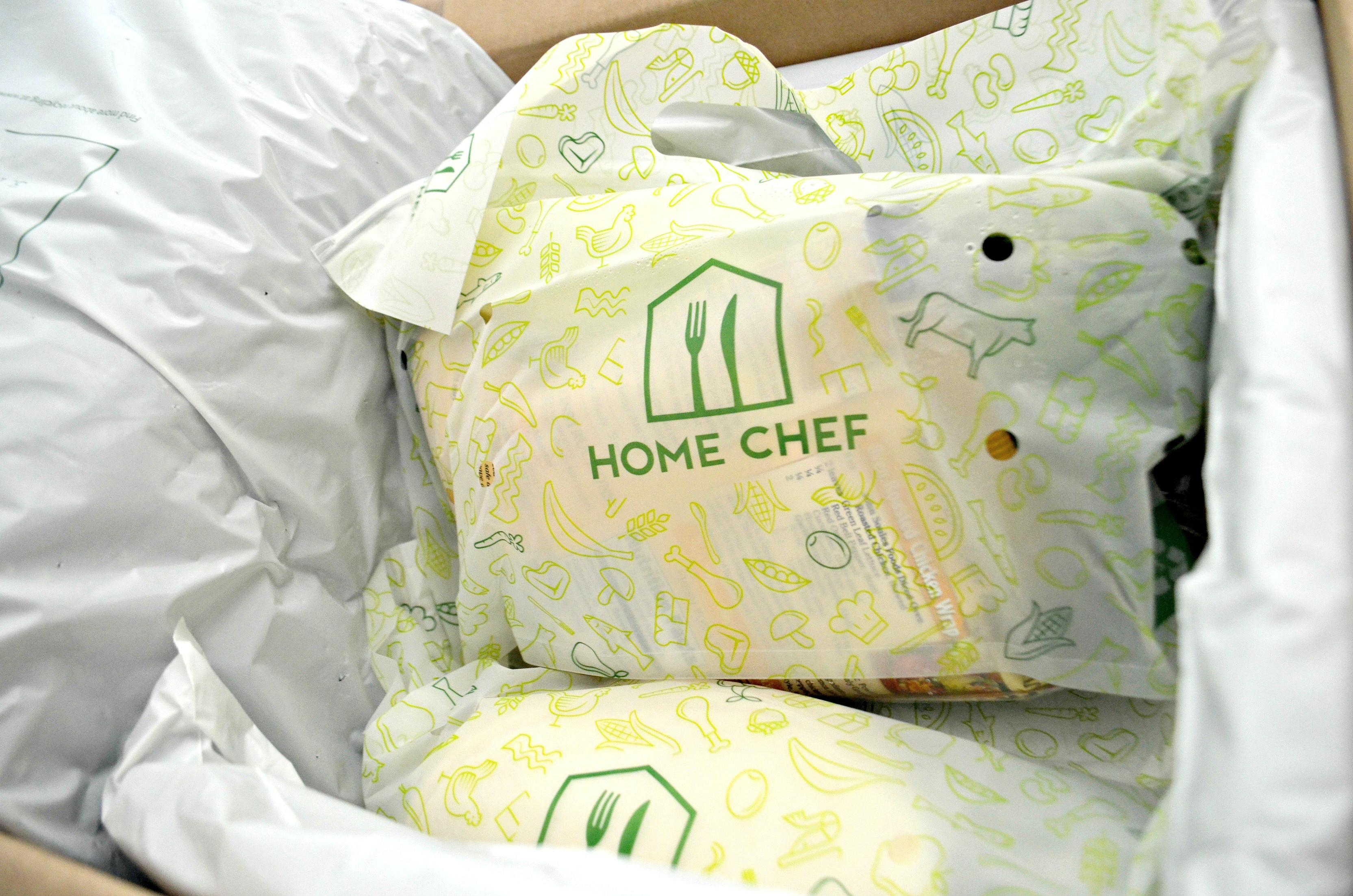 Easy Home Chef Meal Kit deal &ndash; ingredients packaged in bags 