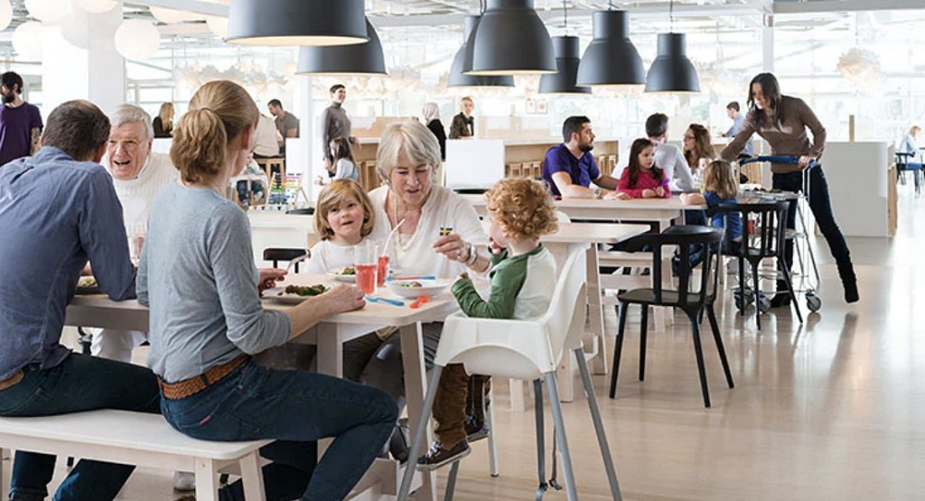 ikea shopping hacks &mdash; eat at the restaurant