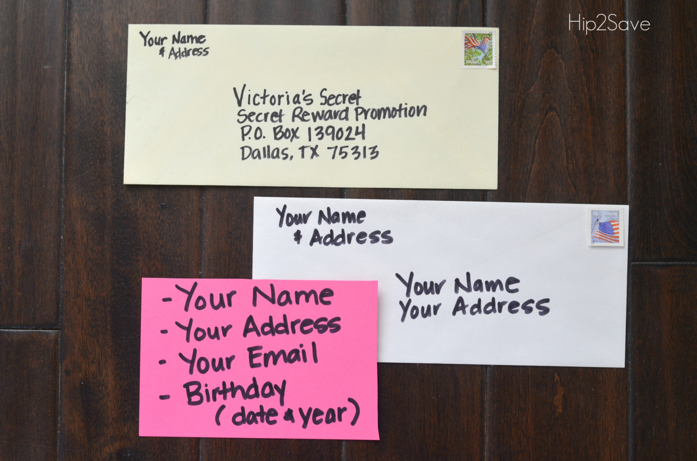 Hip2Save decade of favorite freebies and deals &ndash; Victoria's secret revised-envelopes