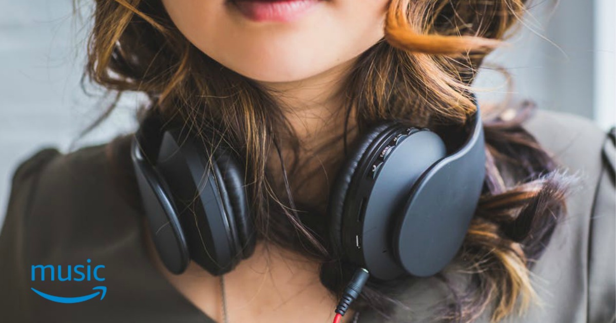 amazon no-rush rewards &ndash; girl with headphones
