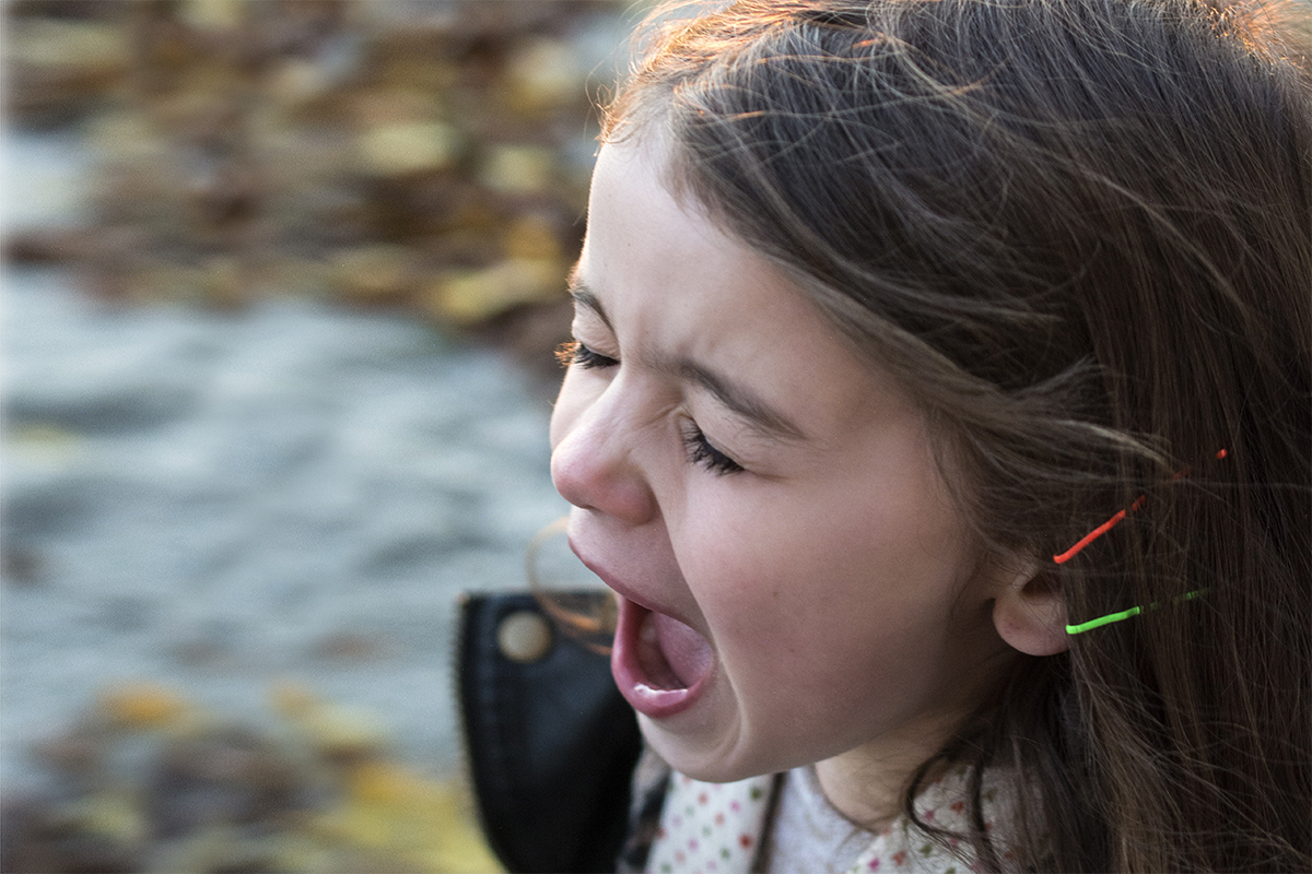 raising kids to give back in an entitled world &mdash; child screaming