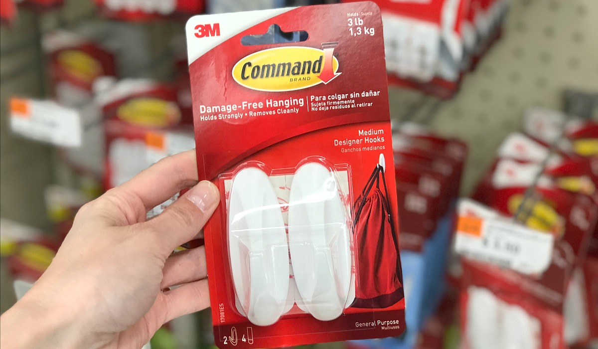 back-to-school college dorm shopping with big lots &mdash; command hooks