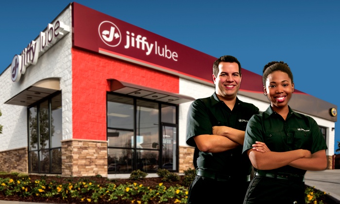 Stores, restaurants, hotels, and other places that offer senior discounts &ndash; Jiffy Lube man and woman team