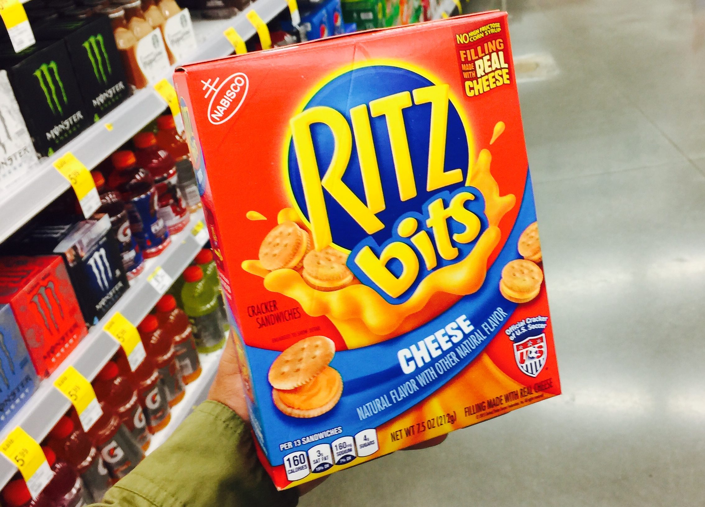 ritz crackers recalled due to possible salmonella &ndash; Ritz bits cheese