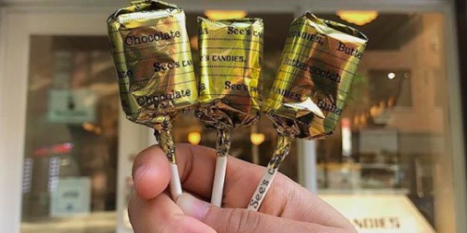 FREE See’s Candies Lollypop – Today Only!