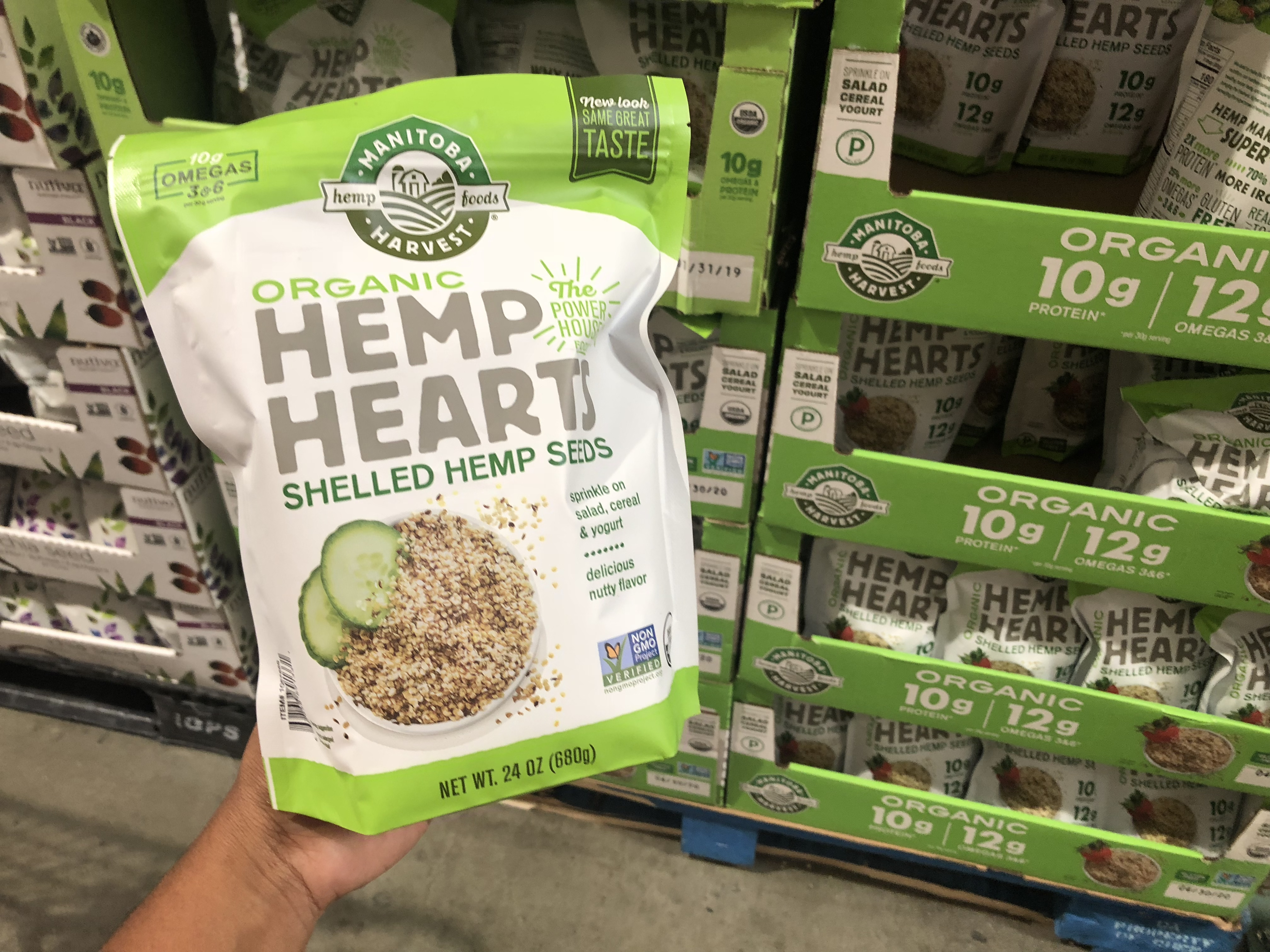 save on back-school snacks, ziploc, and charmin, at costco &ndash; hemp hearts