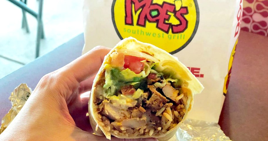 Moe's free burrito