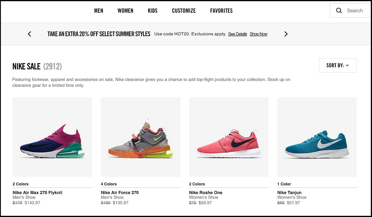 nike best deals and shopping tips &ndash; nike clearance page online