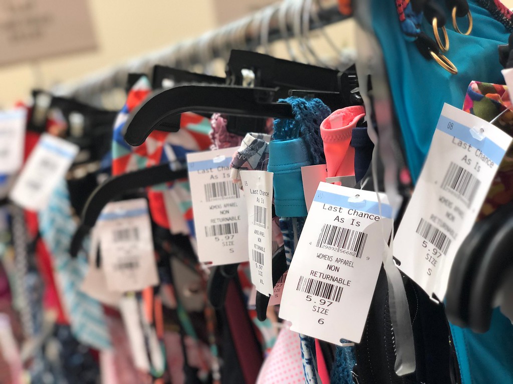  nordstroms last-chance store deals, tips, and tricks &ndash; close up of tags on clothing items