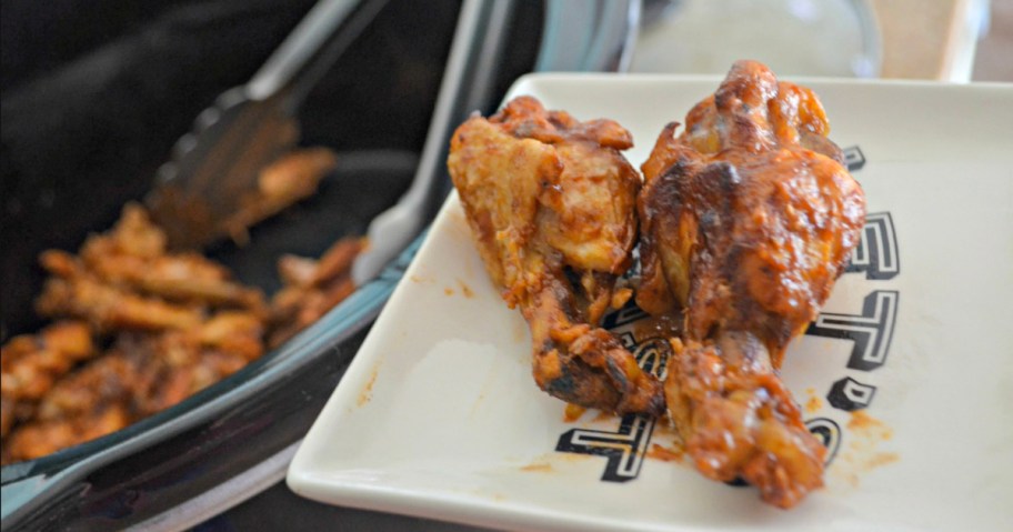 slow cooker chicken wings