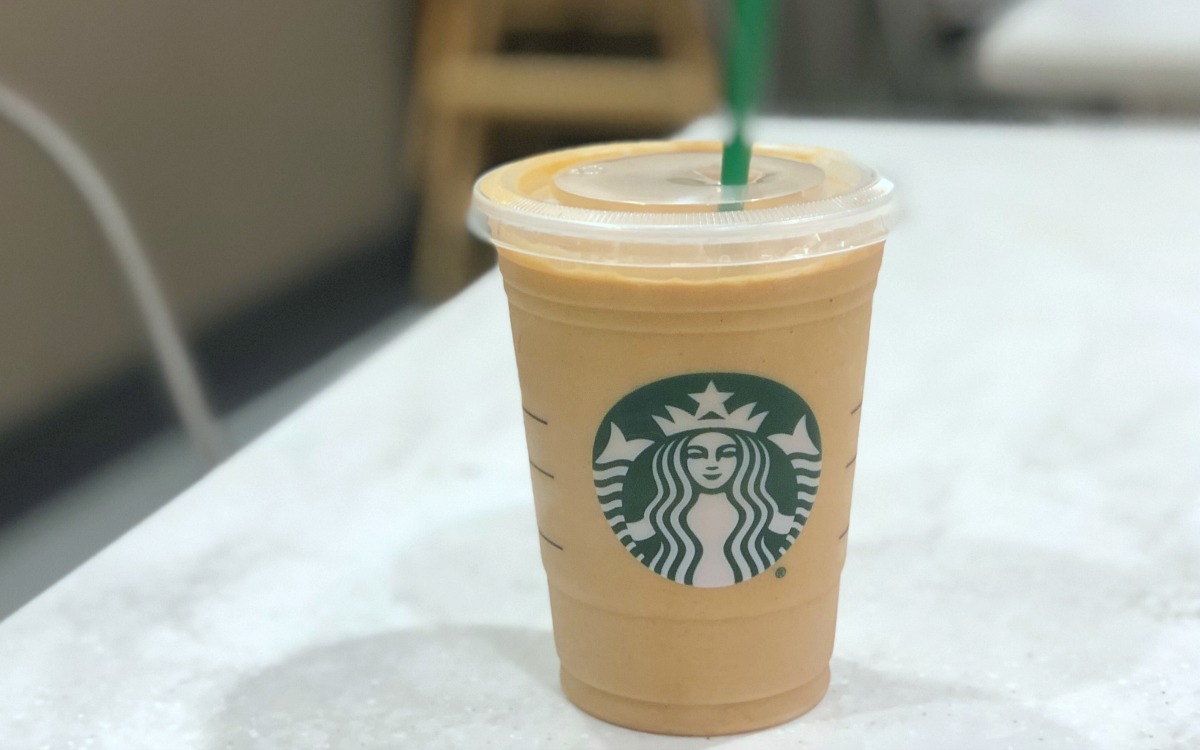 new blended protein cold brew starbucks &ndash; Blended drink on table