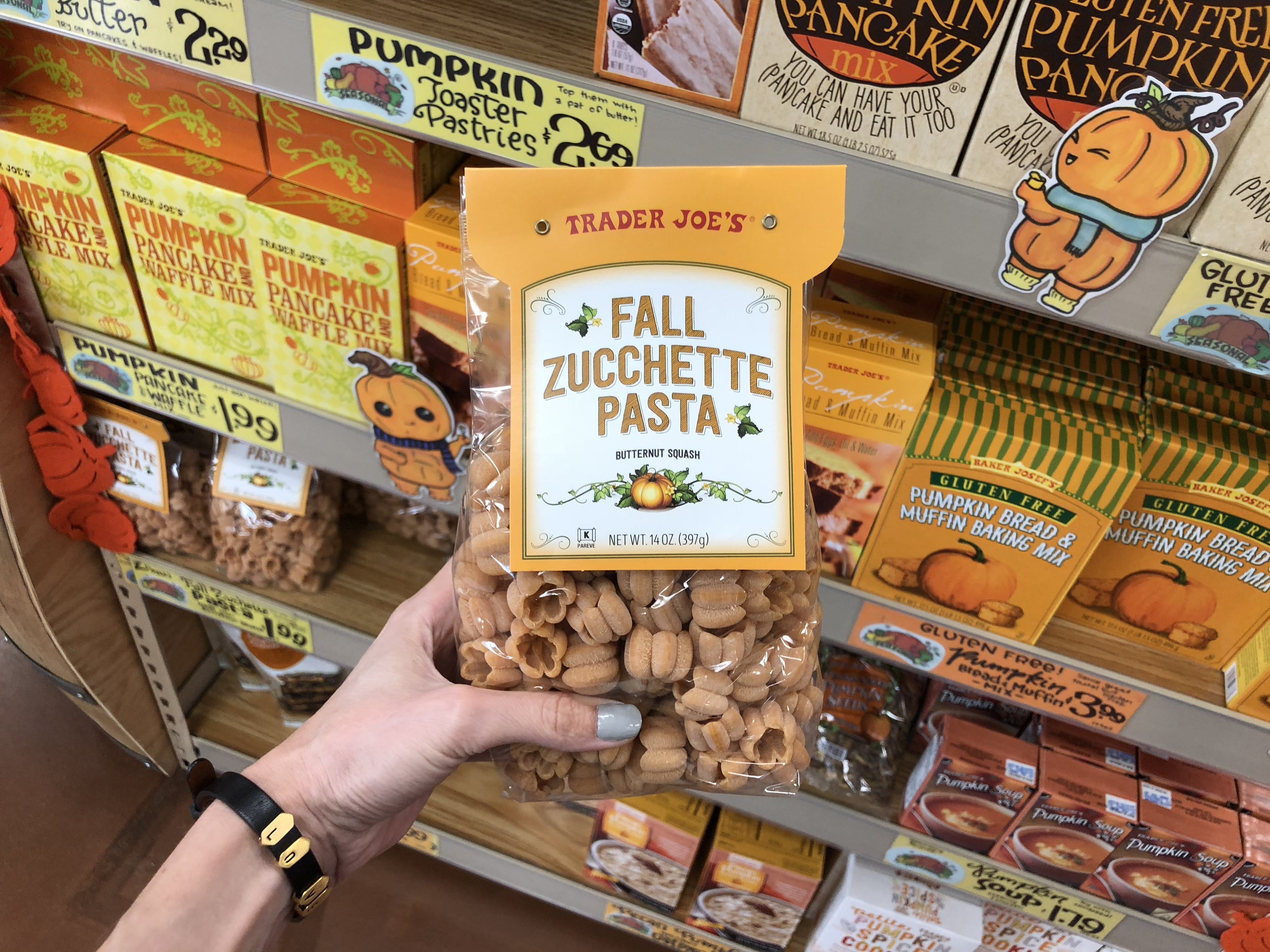 Deals on Trader Joe's Pumpkin items &ndash; Fall Pasta at Trader Joe's