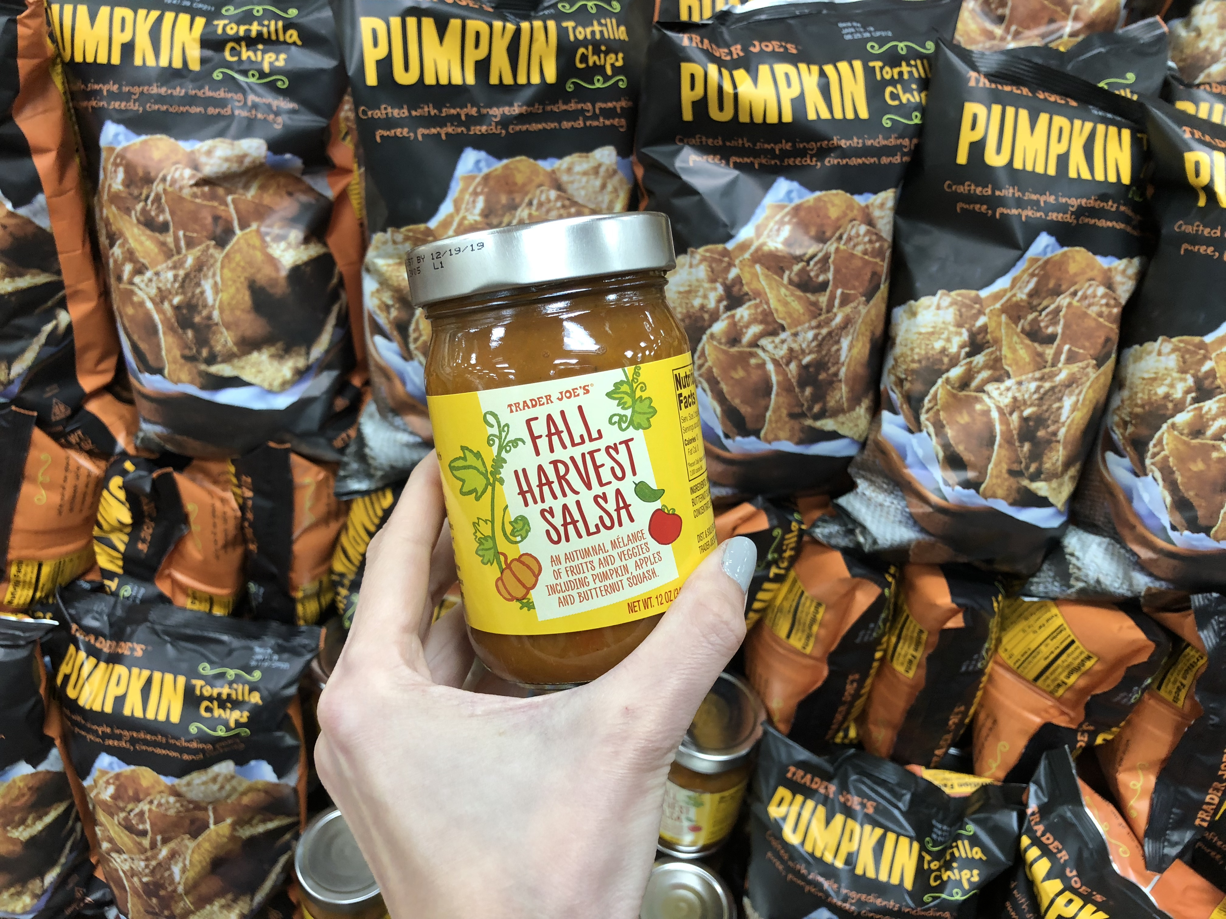 Deals on Trader Joe's Pumpkin items &ndash; Fall Salsa at Trader Joe's