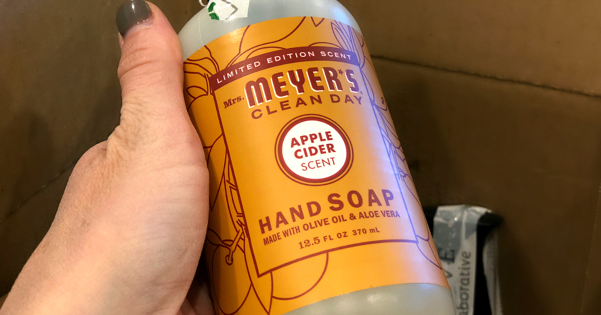 Grove Collaborative Fall Edition hand soap &ndash; mrs meyers fall gift set