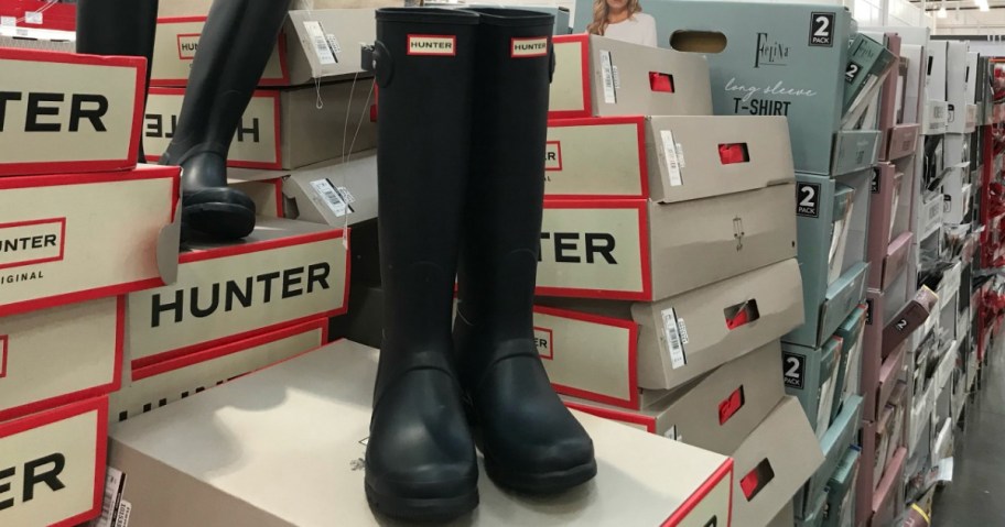 Ladies Hunter Rain Boots at Costco