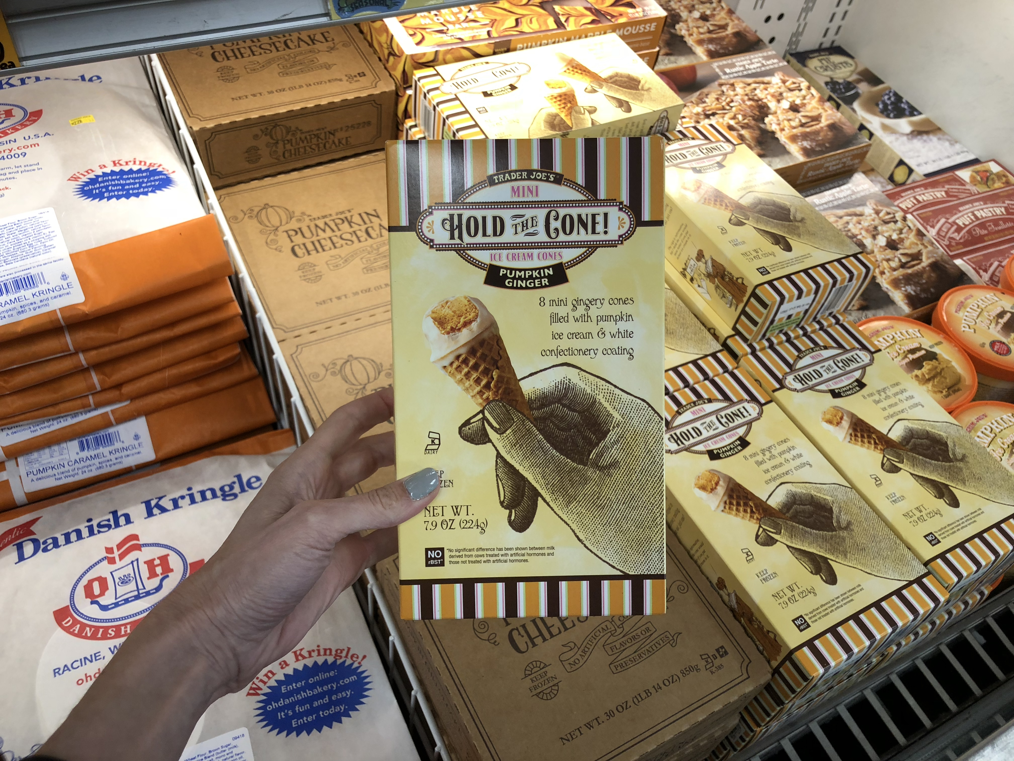 Deals on Trader Joe's Pumpkin items &ndash; Pumpkin cones at Trader Joe's